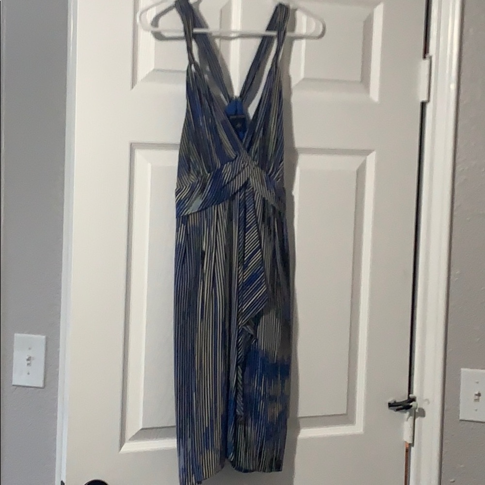 Banana Republic Silk Draped Dress